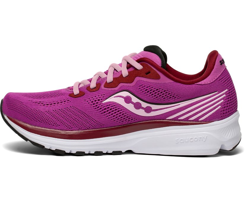 Saucony Ride 14 Women's Running Shoes Purple | AU 195DFMN